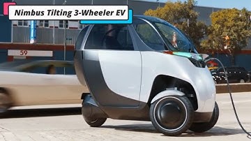 Upcoming Nimbus Tilting 3-Wheeler  EV// Reviews, Features, and Full Specs