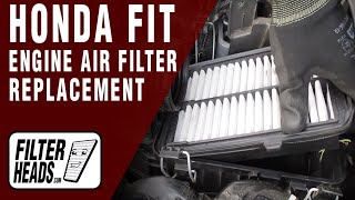 How to Replace Engine Air Filter 2019 Honda Fit L4 1.5L