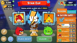 Angry Birds Friends. Star Cup Brawl! Seven wins in a row! Passage from Sergey Fetisov
