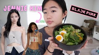 eating like JENNIE from BLACK PINK for 24HRS