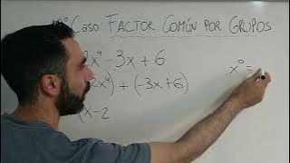 FACTOR COMÚN POR GRUPOS (2do Caso de Factoreo)