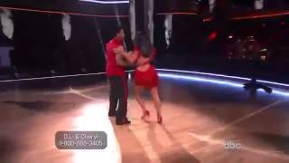 D L and Cheryl Burke   Cha Cha Cha   Dancing with the Stars Season 16