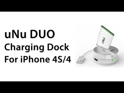 [Review] uNu Exera Duo Charging Dock - Overview - iPhone 4S / 4