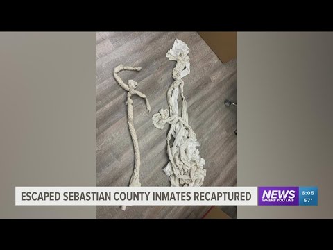Sebastian County Christmas Eve escapees returned to jail