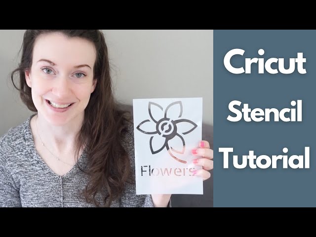 How to Make a Cricut Stencil using a Stencil Blank - Hey, Let's Make Stuff