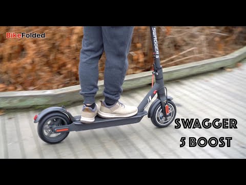 Swagtron Swagger 5 Boost Electric Folding Scooter Review