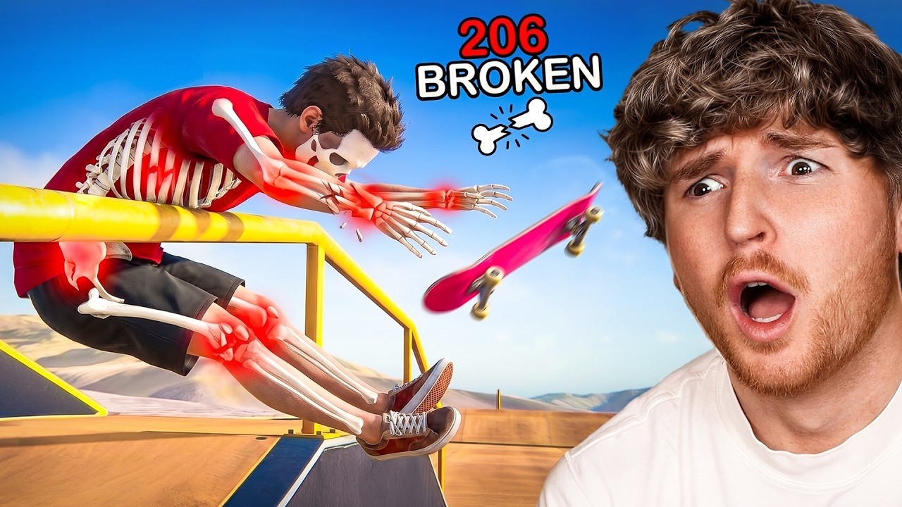 Breaking EVERY BONE in SKATE 4..