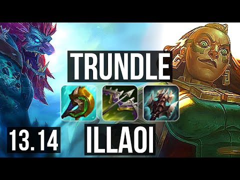 TRUNDLE vs ILLAOI (TOP), 800+ games, 9/3/15, 900K mastery