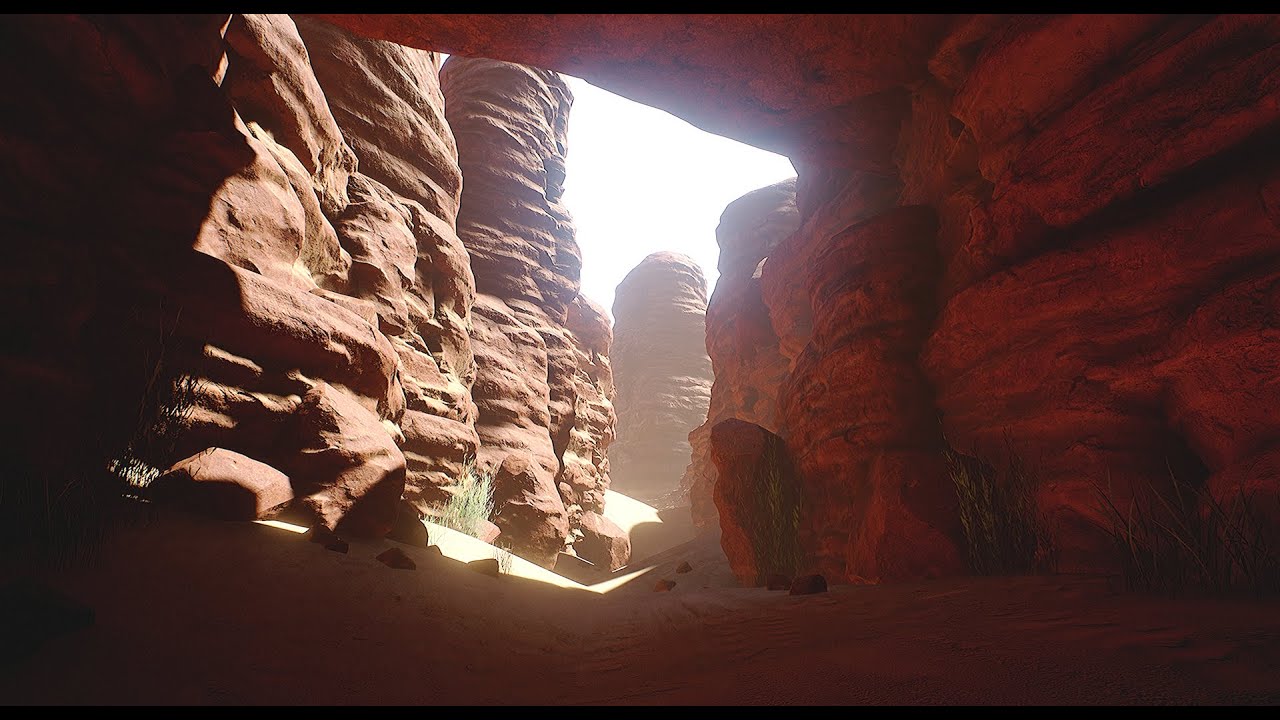 A Quick Uncharted 3 Inspired Desert Scene in Unreal Engine 4 - YouTube