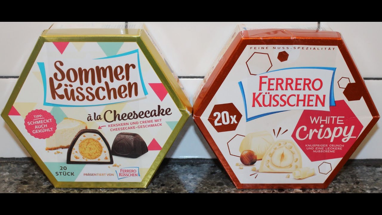 Ferrero Küsschen: Sommerküsschen a`la Cheesecake & White Crispy Review 