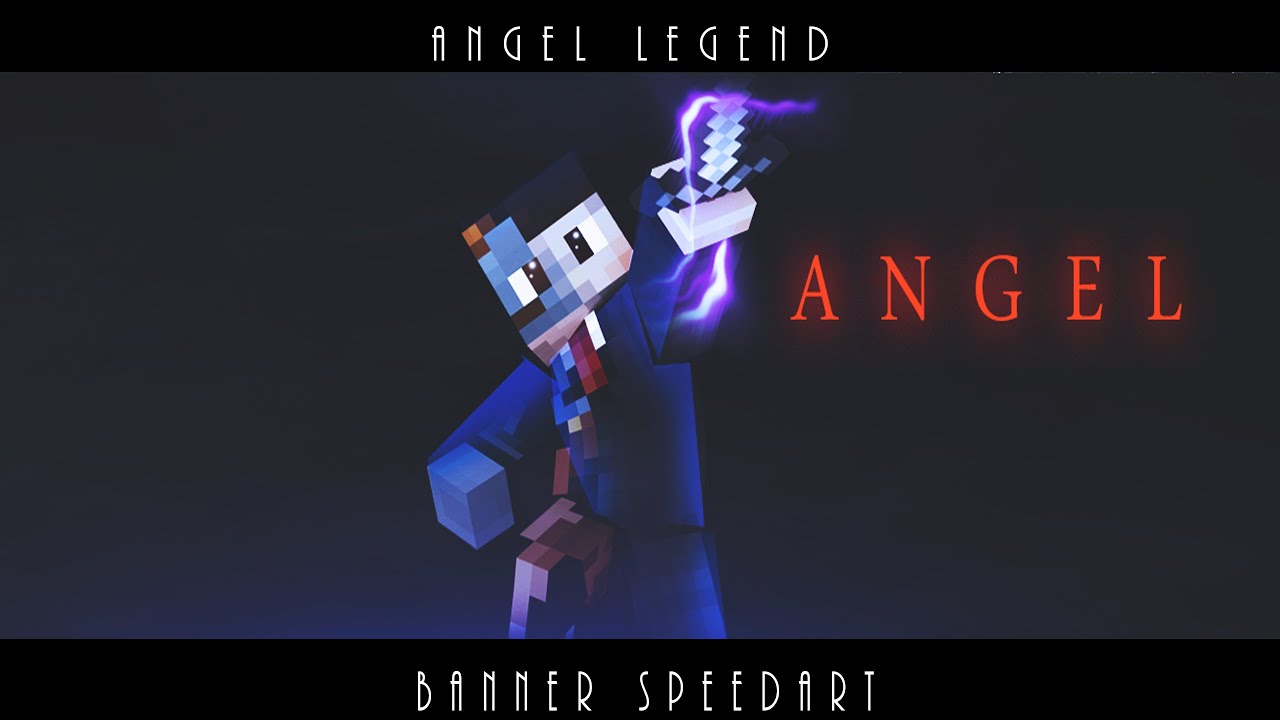 Minecraft Banner Speedart Angel Legend Furryfx 16 Youtube