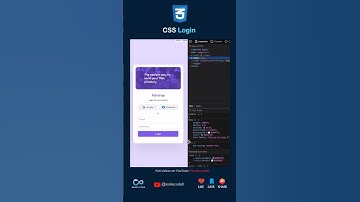 CSS Login #css #csslogin #frontend