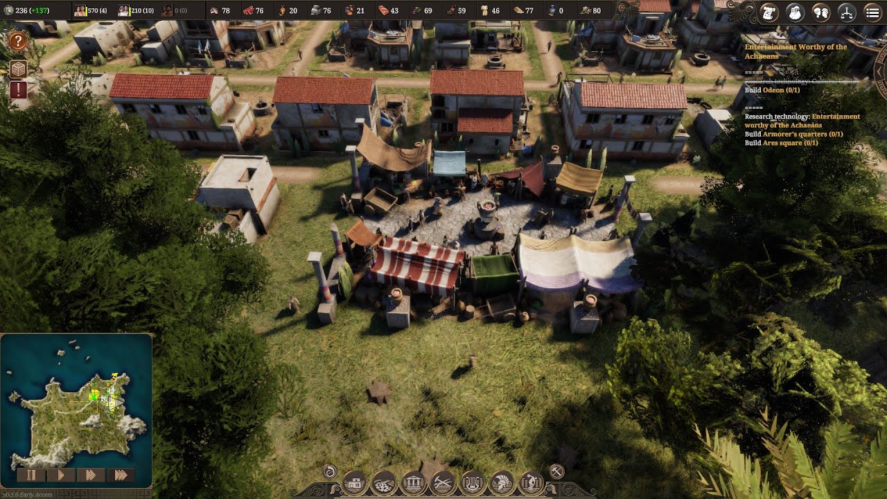 Ancient Greece-themed city builder - TheMidcoreGamer Plays Builders of Greece - Part 1 (Gameplay)