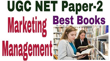Best Books for Marketing Management || UGC NET Paper 2 || Management and Commerce