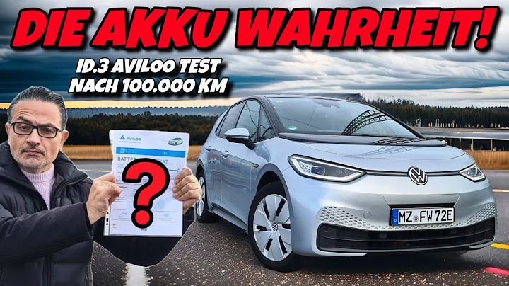 AKKU SCHROTT? VW ID.3 Batterie nach 100.000 km im Aviloo Test.