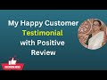 Client Testimonial: Gratifying Words from Devika | LIC |Services| Customer Review| Telugu prasad
