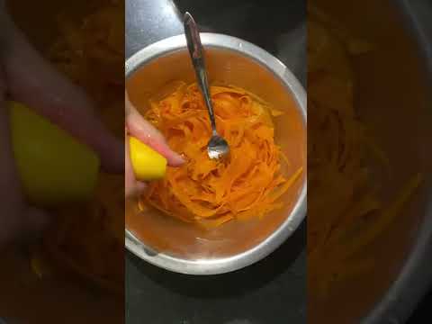 TikTok viral olan havuç salatası 🥕 #tiktokvideo #tiktokrecipe