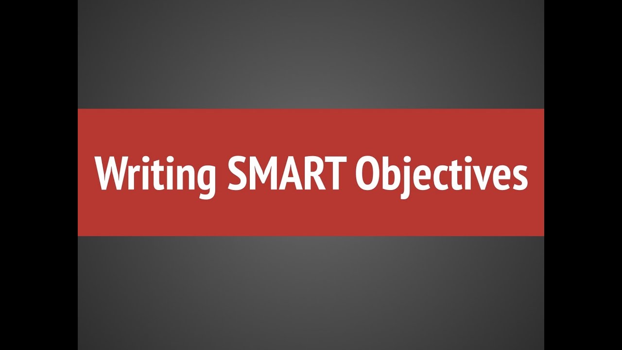 smart objectives for dissertation