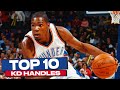 Kevin Durant’s Top 10 CAREER HANDLES! (OKC ➡️ GSW ➡️ BKN)