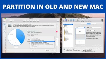 PARTITION "MacOS 10 12 & Below VS 10 13 & Above"