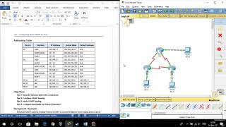 Lab-7.2.2.5-Configuring Basic EIGRP for IPv4