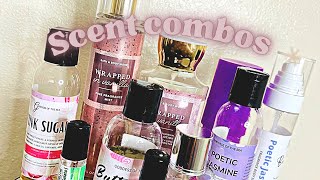 My Scent/ layering combos of the week 💕