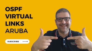 OSPF Virtual Links on Aruba