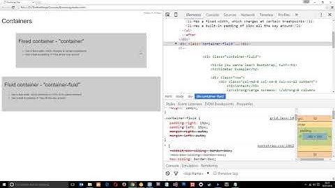 Bootstrap Tutorial   4   Bootstrap Containers  1080 X 1920