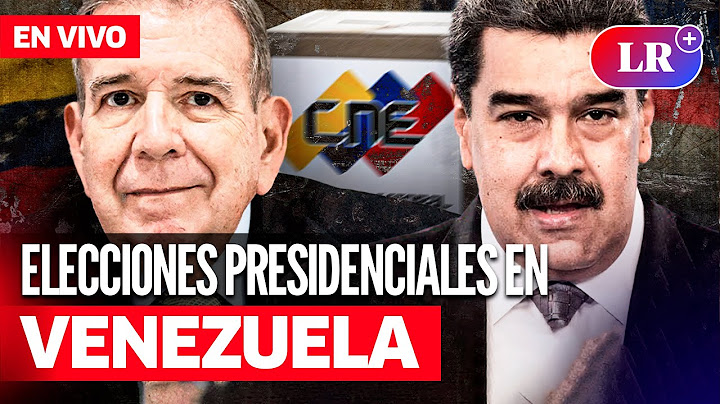 Elecciones en Venezuela 2024: EN VIVO resultados y sufragios entre Maduro y González | #EnDirectoLR