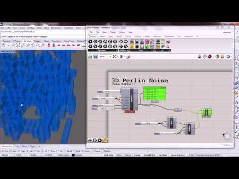 NOC Python Grasshopper: 07 3D Perlin Noise