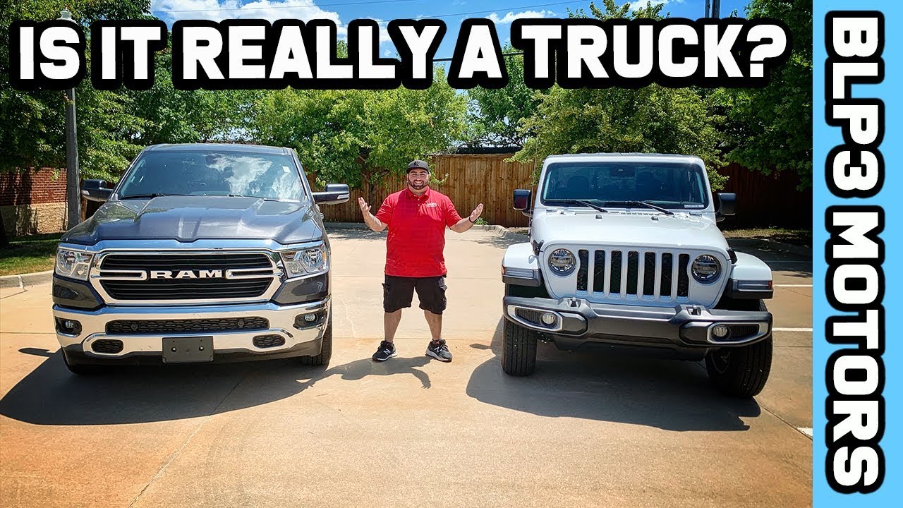2020 JEEP GLADIATOR VS 2019 RAM 1500 - IS IT EVEN A TRUCK? - YouTube