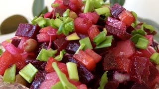 Как Приготовить Вкусный Винегрет | Vinaigrette, Beetroot Salad