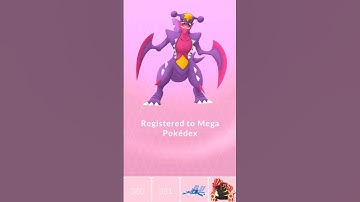*NEW* SHINY MEGA GARCHOMP in POKEMON GO.