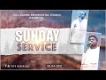 SUNDAY SERVICE (25-04-2021) | FGPC NAGERCOIL | JOHNSAM JOYSON | DAVIDSAM JOYSON