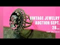 Vintage Jewelry Auction Preview Sept  28 2022