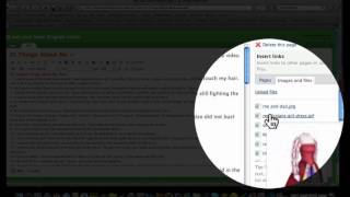 How To Insert  an Image to a  Wiki page