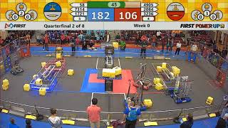 Quarterfinal 2 - 2018 Week 0