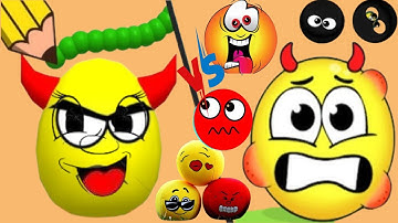 Hide Ball Vs Draw to Smash - All Levels New UPDATE Satisfying Double gameplay walkthrough ios #hide