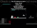 day 20 of making my indie game