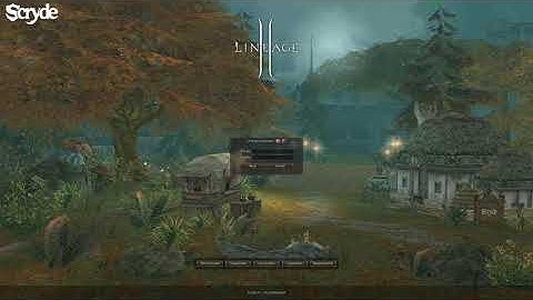 Lineage 2 Lobby - Rain