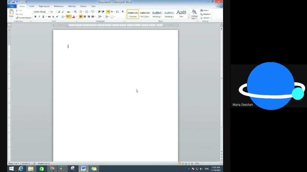 How to insert Clip Art and How to insert page border in MS Word 2010