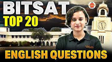 BITSAT 2024 | 20 Most Important English Questions | Nabamita Ma