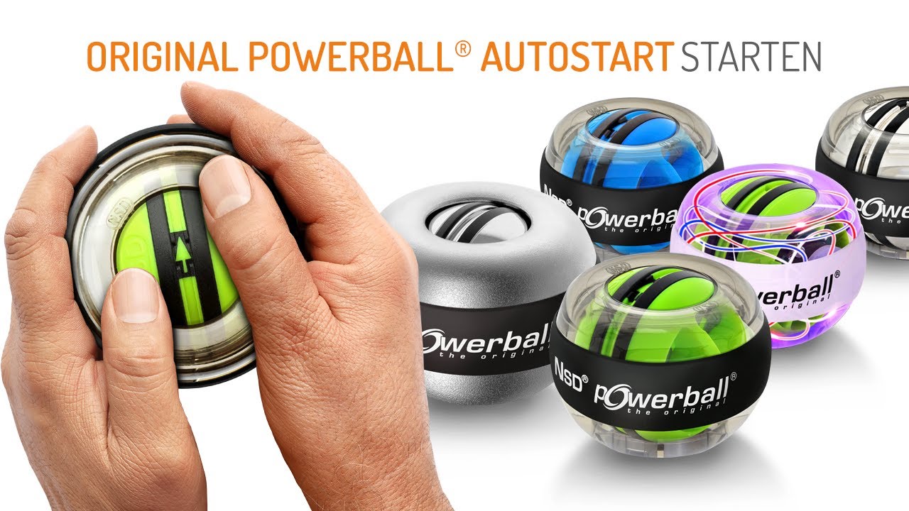 Kernpower Original Powerball® Autostart CoreHandtrainer mit Aufziehfunktion 