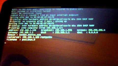 Netboot (NFS) O2 Joggler Running Ubuntu