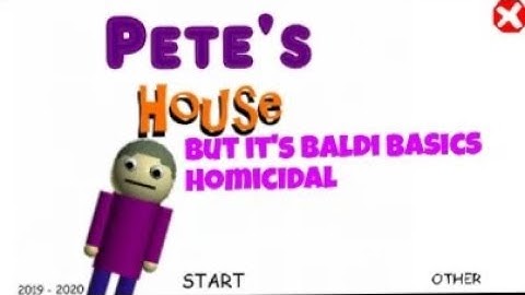 Pete house but it