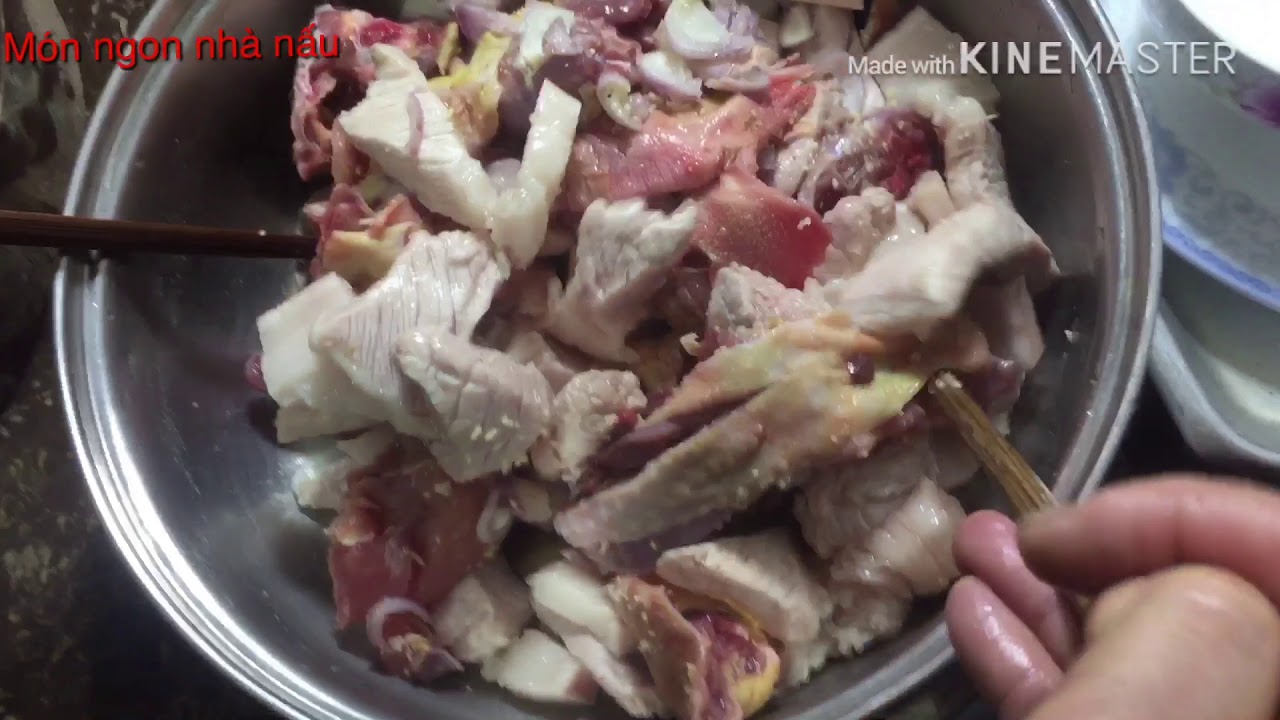 Hướng dẫn Cách nấu thịt đông chân giò – Hướng dẫn món thịt gà và thịt lợn nấu đông | món ngon nhà nấu