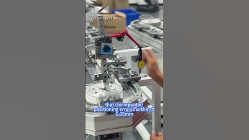 driven track systems Guide rail slider precision debugging method