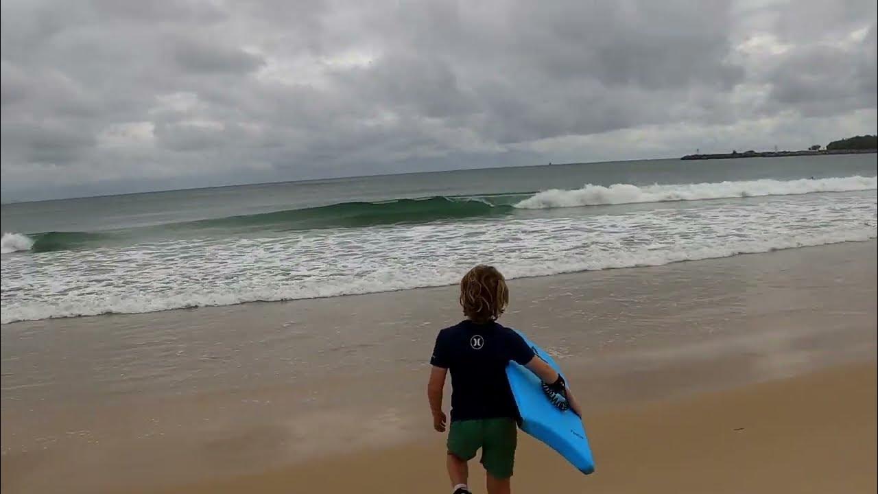 Mooloolaba Bodyboarding On High Tide YouTube
