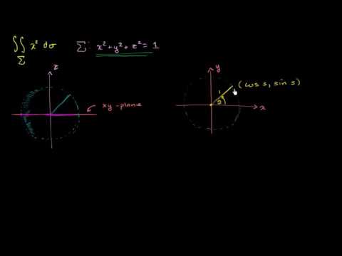 Surface integral example