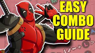 EASY DEADPOOL COMBOS Beginner's Guide | Marvel Tokon